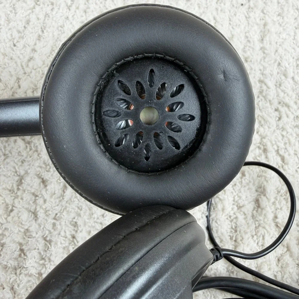 Logitech USB Headset A-0374A Black Wired On-Ear Headphones Microphone Tested